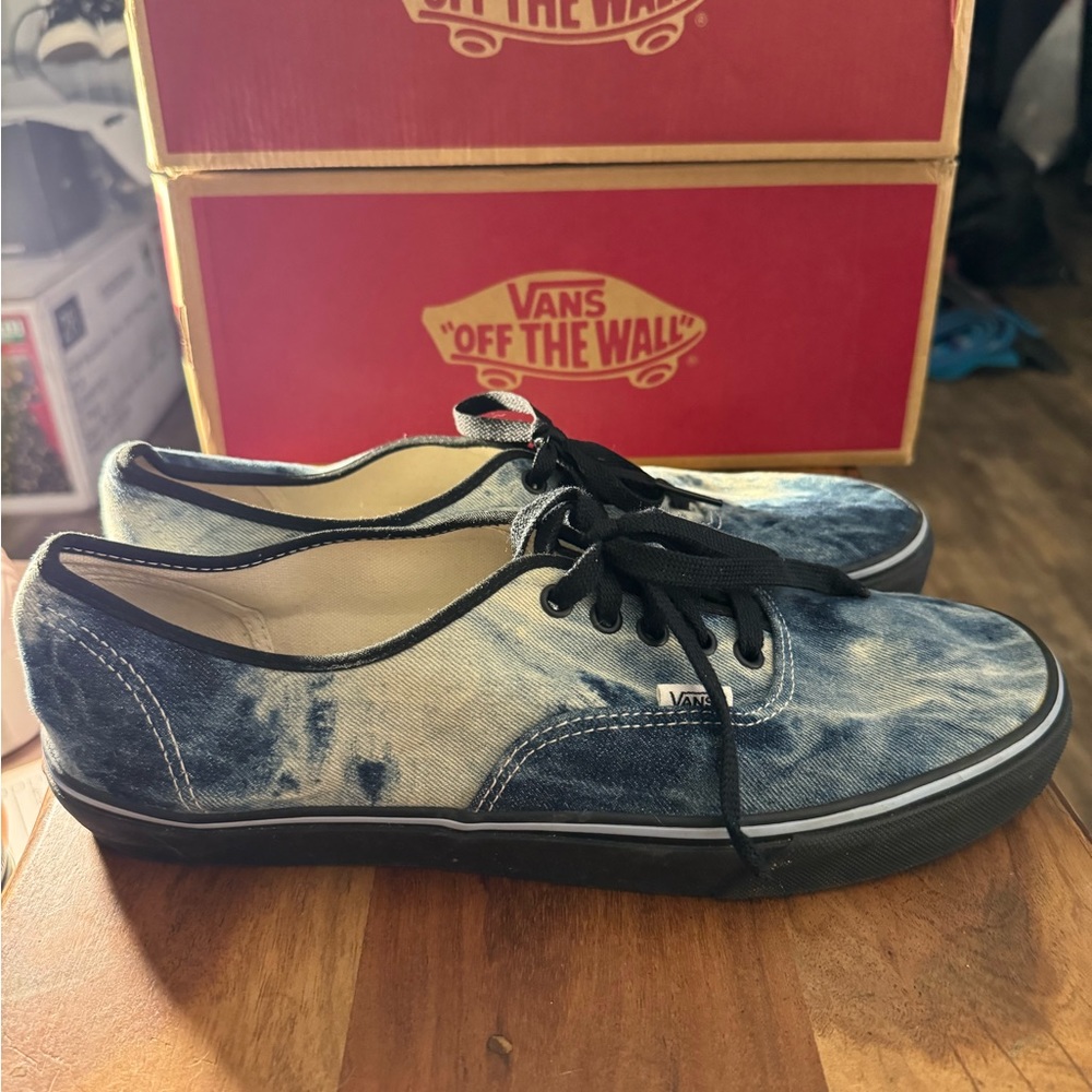 Size 13 NEW vans era denim colorway rare